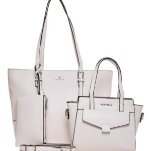 Τσάντα ώμου JX-2667 – Ασπρο BAG TO BAG - sukki.gr