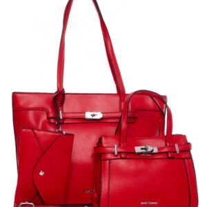 Τσάντα ώμου JX-2662 – Κόκκινο BAG TO BAG - sukki.gr