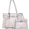 Τσάντα ώμου JX-2662 – Ασπρο BAG TO BAG - sukki.gr