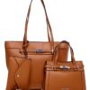 Τσάντα ώμου JX-2662 – Κάμελ BAG TO BAG - sukki.gr