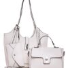 Τσάντα ώμου JX-2665 – Ασπρο BAG TO BAG - sukki.gr