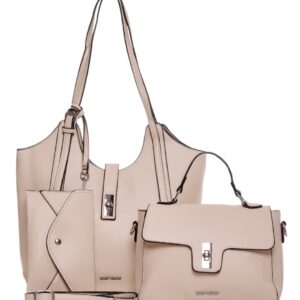 Τσάντα ώμου JX-2665 – Μπέζ BAG TO BAG - sukki.gr