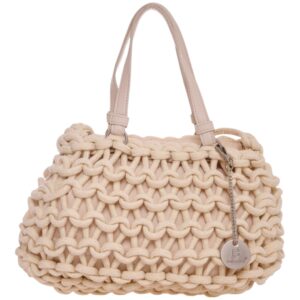 Ψάθινη Τσάντα ώμου CN25010 – Μπέζ BAG TO BAG - sukki.gr