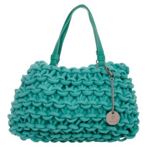 Ψάθινη Τσάντα ώμου CN25010 – Πράσινο BAG TO BAG - sukki.gr