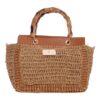 Ψάθινη Τσάντα Χειρός CN25022 – Apricot BAG TO BAG - sukki.gr