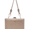 Τσάντα φάκελος clutch CK-6071 – Χρυσό BAG TO BAG - sukki.gr