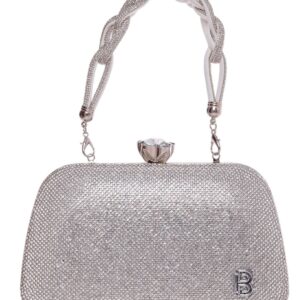 Τσάντα φάκελος clutch CK-6072 – Ασημί BAG TO BAG - sukki.gr