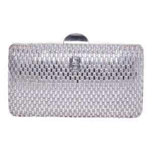 Τσάντα φάκελος clutch CK-6060 – Ασημί BAG TO BAG - sukki.gr