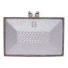 Τσάντα φάκελος clutch CK-6053 – Ασημί BAG TO BAG - sukki.gr