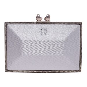 Τσάντα φάκελος clutch CK-6053 – Ασημί BAG TO BAG - sukki.gr
