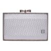 Τσάντα φάκελος clutch CK-6057 – Ασημί BAG TO BAG - sukki.gr