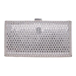 Τσάντα φάκελος clutch CK-6058 – Ασημί BAG TO BAG - sukki.gr