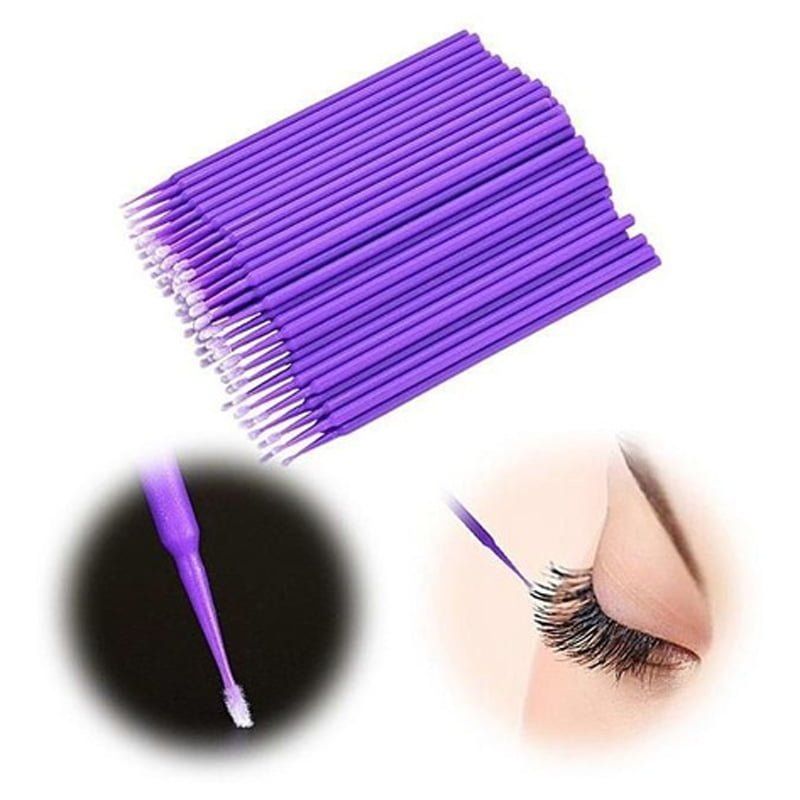 Μίας χρήσης microbrush lash επέκταση βλεφαρίδων 100τεμ.- Μπατονέτα βλεφαρίδας - All Eyelash Lifting - Image 3