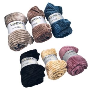 Sidirela Κουβέρτα Fleece Cocoon 150x220cm - Super Soft Blanket - sukki.gr