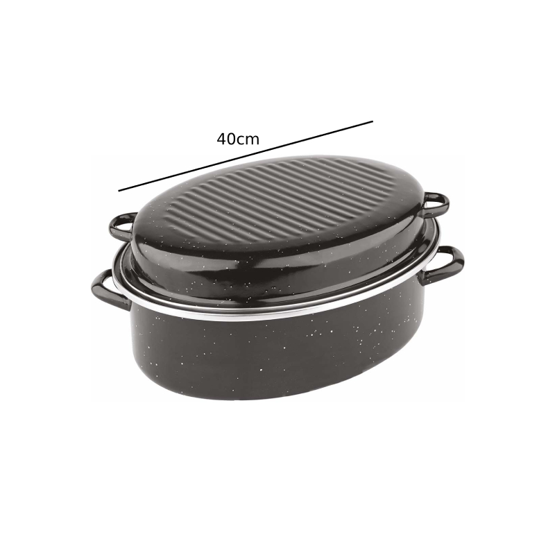 Sidirela Γάστρα Οβάλ "Premium" ΝΟ38 38x27cm- Sidirela oval roaster - Image 2