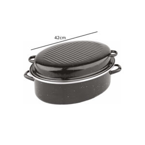 Alternative view of Sidirela Γάστρα Οβάλ "Premium" ΝΟ42 42x33cm- Sidirela oval roaster