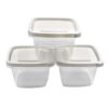 Sidirela Δοχείο τροφίμων ECO FRESH 1360ml σετ 3τμχ - Food saver 3pcs - sukki.gr