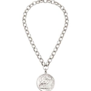 Κρεμαστό λαιμού OO-K673 – Ασημί BAG TO BAG - sukki.gr