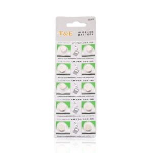 T&E Μπαταρίες αλκαλικές 1.55V LR754-393-G5 - Alkaline battery - sukki.gr