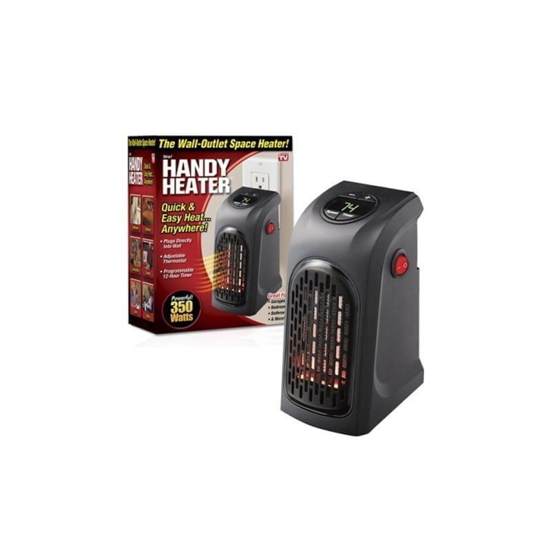 Φορητό αερόθερμο πρίζας 400W - Handy heater - Image 3