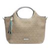 Τσάντα χειρός A8015 – Ασημί BAG TO BAG - sukki.gr