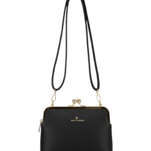 Τσάντα χιαστί WH2508 – Μαύρο BAG TO BAG - sukki.gr