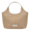 Τσάντα χειρός F2666-2 – Ασπρο BAG TO BAG - sukki.gr