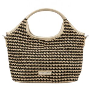Τσάντα χειρός F2666-2 – Χρυσό BAG TO BAG - sukki.gr