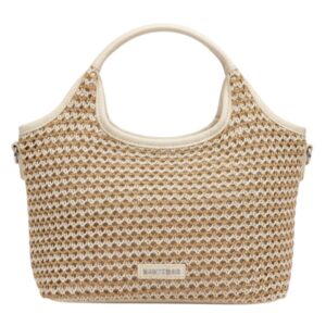 Τσάντα χειρός F2666-2 – Μπέζ BAG TO BAG - sukki.gr