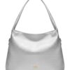 Τσάντα ώμου 10662 – Ασημί BAG TO BAG - sukki.gr