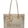 Τσάντα Ώμου J2506 – Χακί BAG TO BAG - sukki.gr