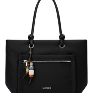 Τσάντα ώμου A8006 – Μαύρο BAG TO BAG - sukki.gr