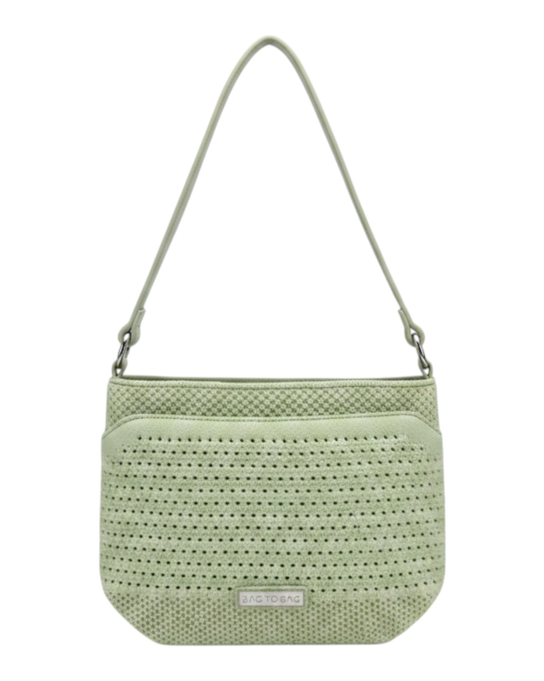 Τσάντα ώμου F2643-3L – Ανοιχτό Πράσινο BAG TO BAG - sukki.gr