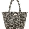 Ψάθινη Τσάντα ώμου CH-1736 – Μαύρο BAG TO BAG - sukki.gr