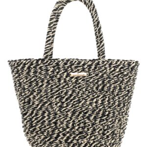 Ψάθινη Τσάντα ώμου CH-1736 – Μαύρο BAG TO BAG - sukki.gr