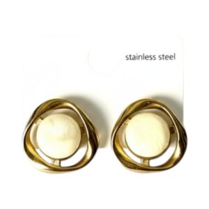 Σκουλαρίκι WW-S645 – Ασπρο BAG TO BAG - sukki.gr