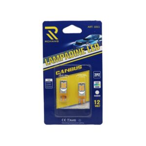 Rchang LED Φώτα αυτοκινήτου Canbus T10 Κίτρινο 12V