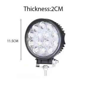 Alternative view of Προβολέας αυτοκινήτου στρογγυλό 42W - LED Car Super Power Irradiation Lamp