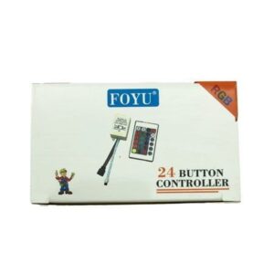 Alternative view of FOYU τηλεχειριστήριο 24 κουμπιών RGB - 24 button controller RGB