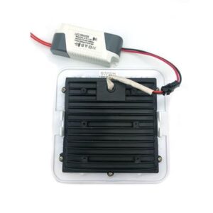Alternative view of LED φωτιστικό οροφής 9W 220V - LED PANEL LIGHT SQUARE WHITE
