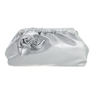 Τσαντάκι χειρός MD2571 – Ασημί BAG TO BAG - sukki.gr