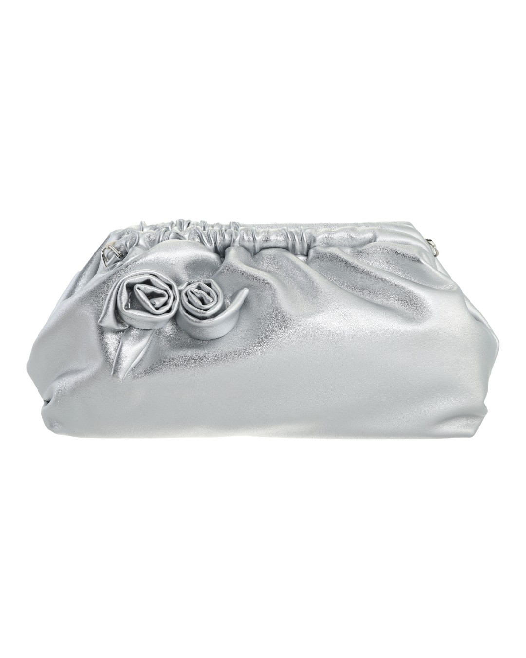 Τσαντάκι χειρός MD2571 – Ασημί BAG TO BAG - sukki.gr