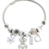 Βραχιόλι αρκουδάκι QW-8103-15 – Ασημί BAG TO BAG - sukki.gr