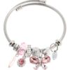 Βραχιόλι πεταλούδα QW-8107-15 – Ρόζ BAG TO BAG - sukki.gr