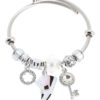 Βραχιόλι παπουτσάκι QW-8112-15 – Ασημί BAG TO BAG - sukki.gr