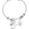 Βραχιόλι με δελφίνι QW-8119-15 – Ασημί BAG TO BAG - sukki.gr