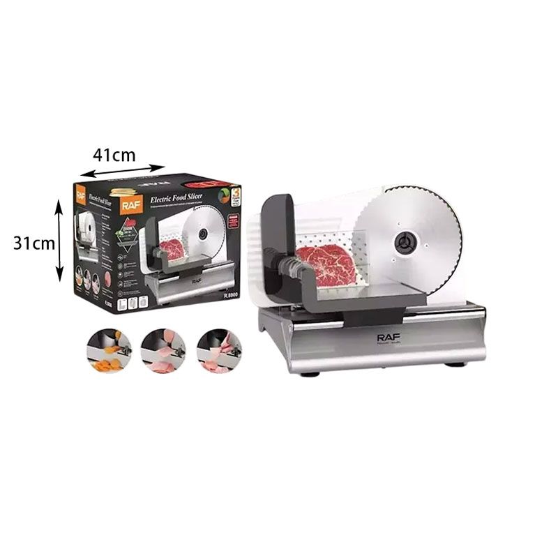 Μηχανή κοπής αλλαντικών RAF R.8800 - Electric Food Slicer - Image 4