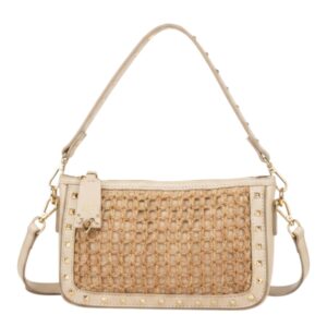 Τσάντα ώμου XQ10676 – Χρυσό BAG TO BAG - sukki.gr