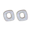 Σκουλαρίκι YC-EH0004 – Ασπρο BAG TO BAG - sukki.gr
