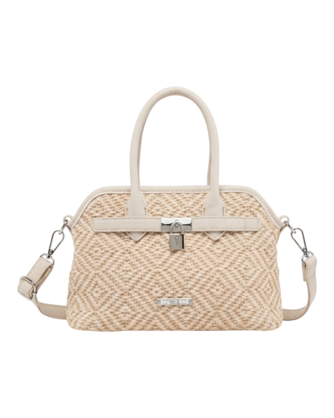 Τσάντα χειρός XQ10656 – Μπέζ BAG TO BAG - sukki.gr